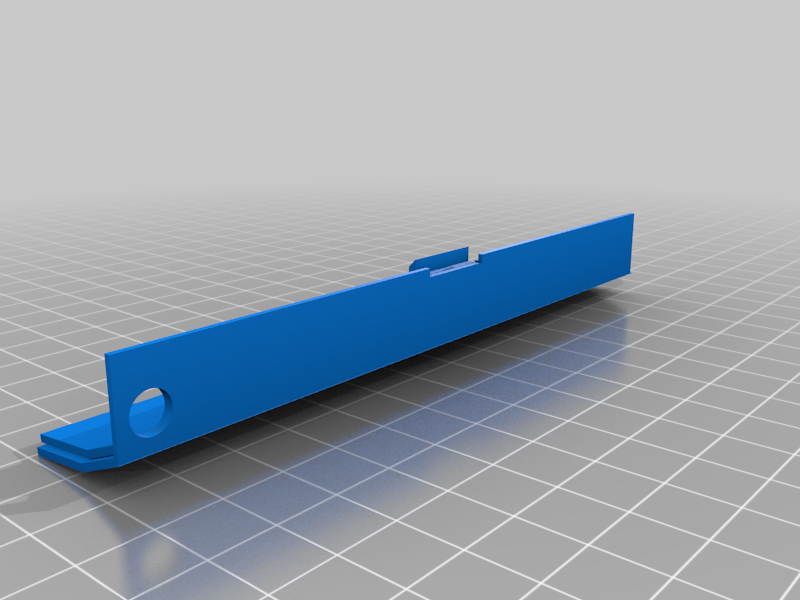 Amiga 500 Expansionport Cover with hole for a switch