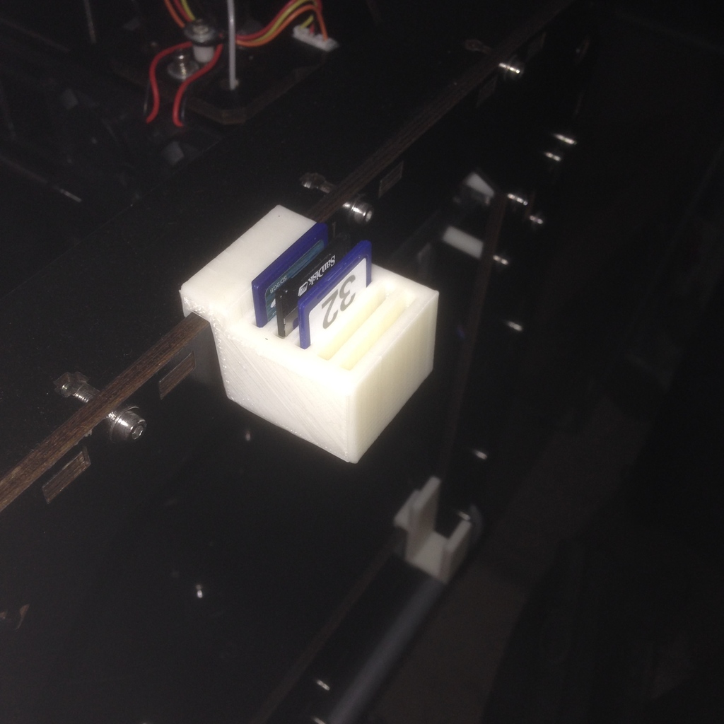 MMC - SD Card Holder for CTC 3D Printer