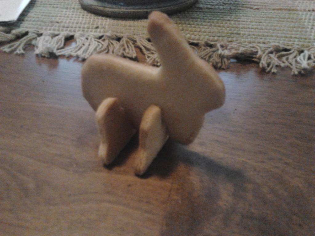 3d bunny cookie