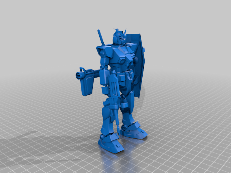 Gundam (printable-mostly watertight)