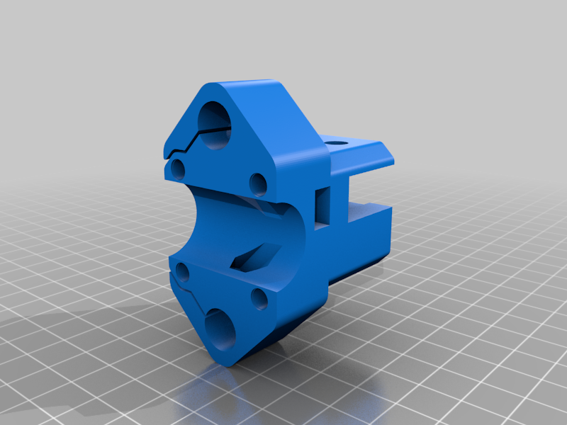 Hypercube Evolution rework to use 10 mm Steel Rod's on X Axis