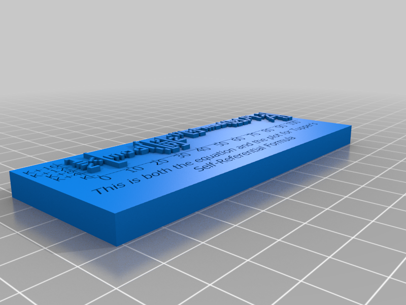 Mini Tupper plaque