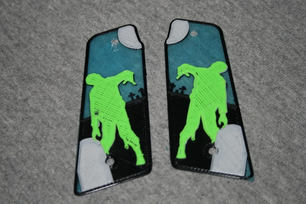 Walking Dead Zombie - 45° Paintball Grips