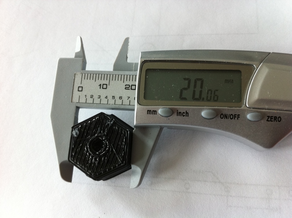 Hexagon Calibration Block