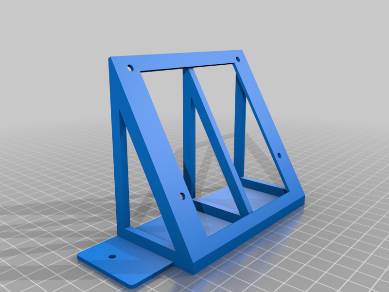 Display mount for the RepRapDicount Full Graphic Smart Controller for the i3PRO