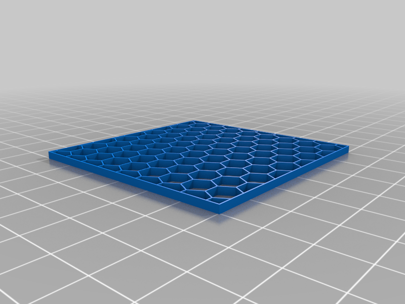 Customizable hex grid pattern