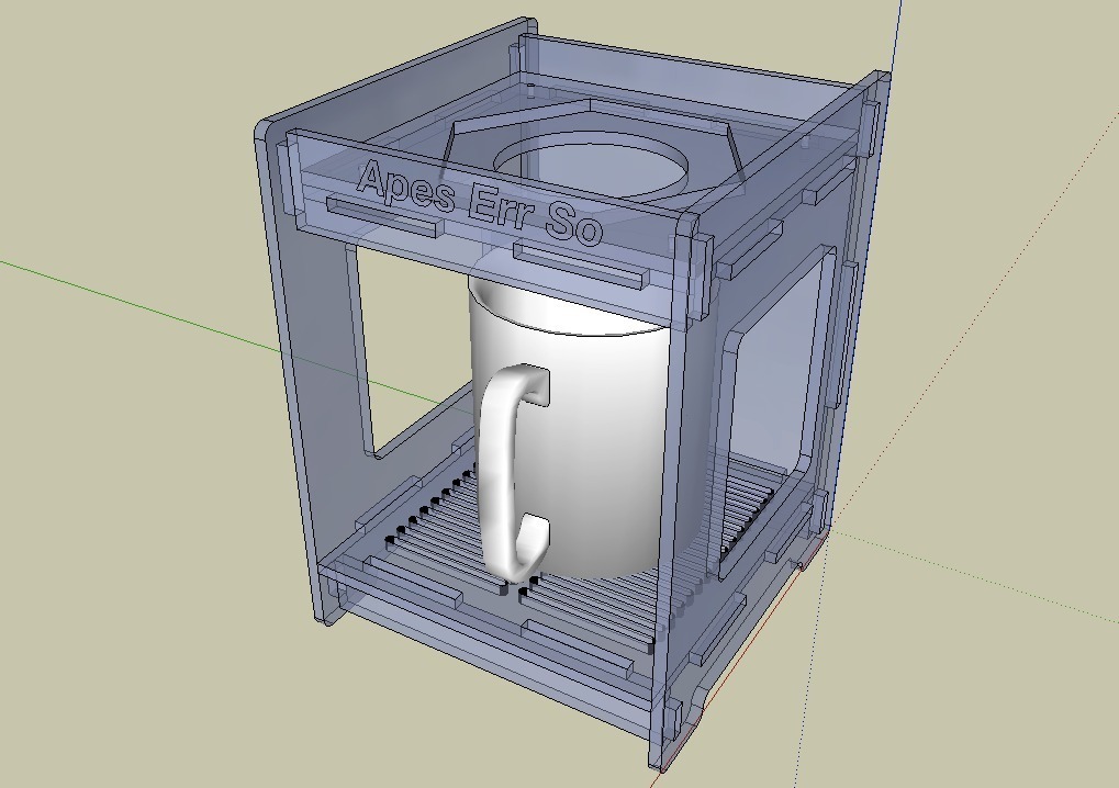 Coffee maker stand