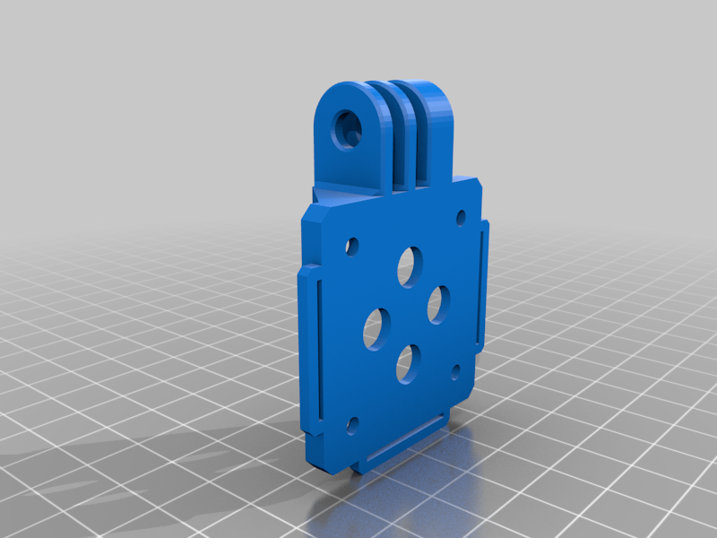 GoPro style mount for Arducam 5MP Raspberry Pi camera module