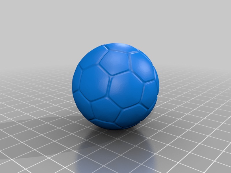 サッカーボール(soccerBall)3Dデータ
