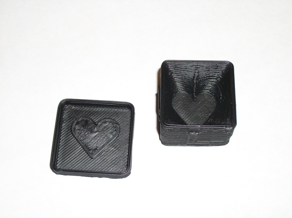 lofted heart love box