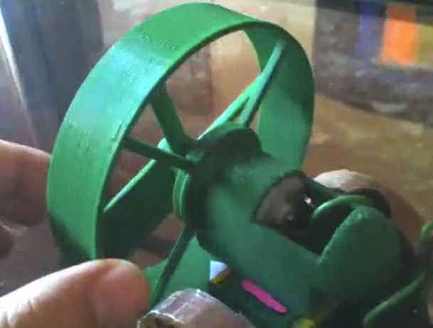 Propulsion by propeller