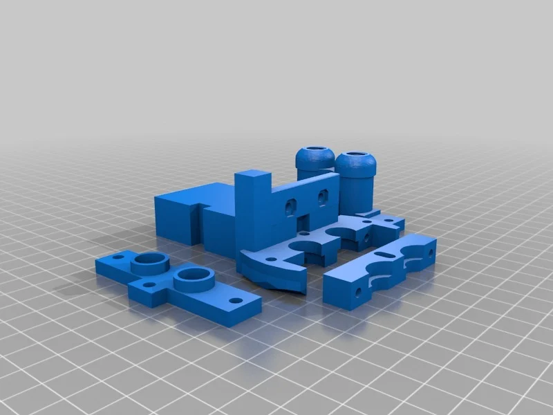 Solidoodle 2 x2 J hot end holder