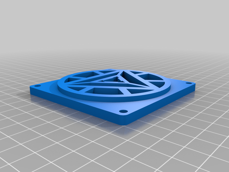 80 mm Fan shroud Iron man arc reactor