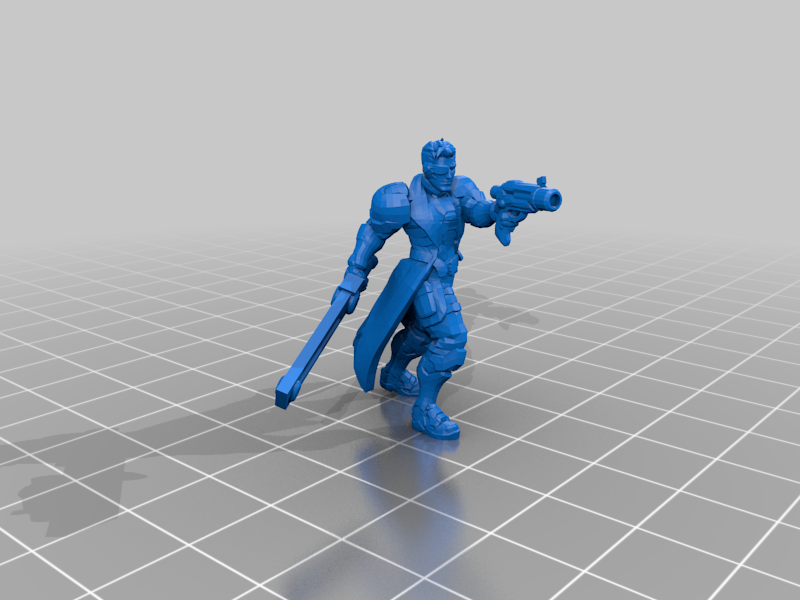 Scifi RPG Heroes Miniatures