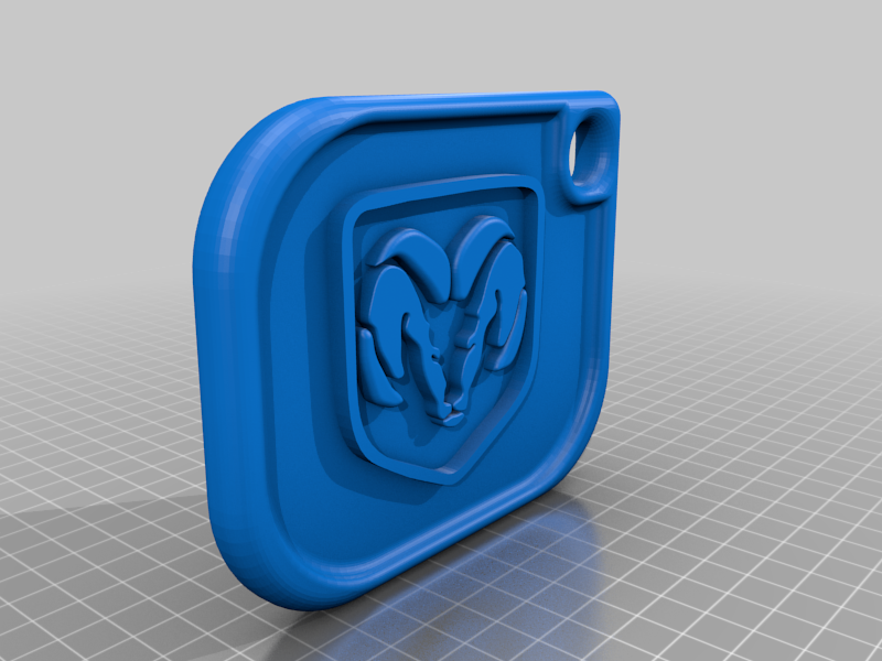 Dodge keychain