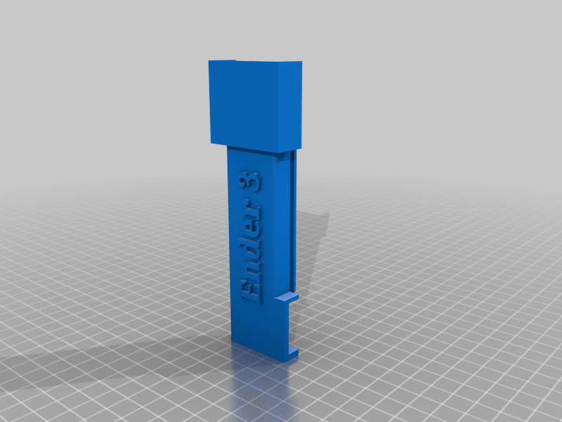 Ender 3 Card Reader Rail Mount
