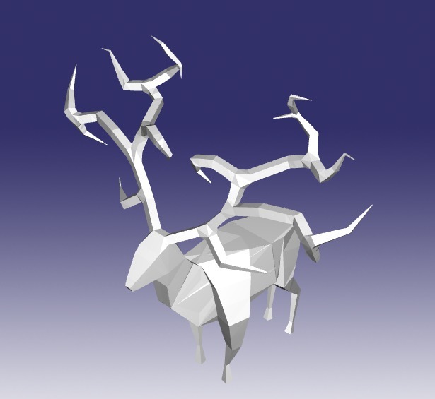 Cerf Origami