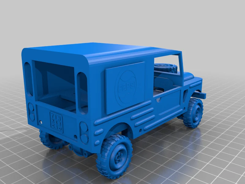 Pepsi Transport Jeep