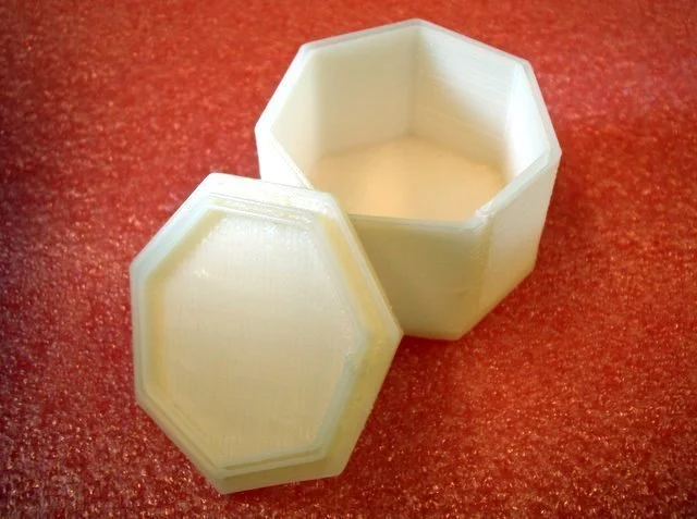 Talisman Holder, i.e. Septagon Box and Lid