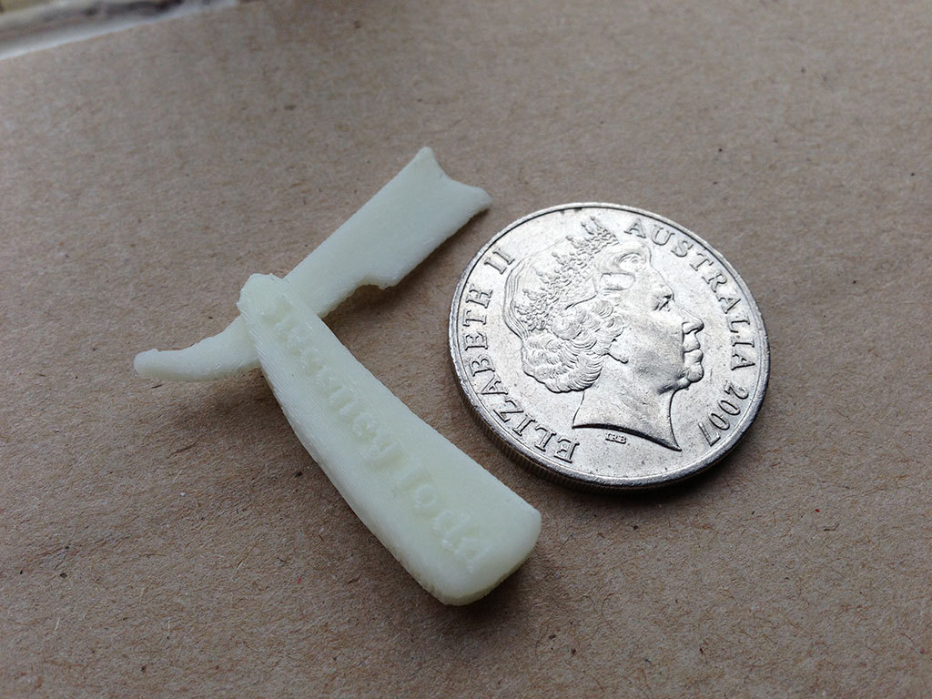 Toy Straight Razor (Sweeney Todd)