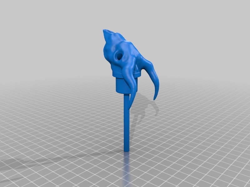 Goat Head Liquor Pourer - smoothed and decimated