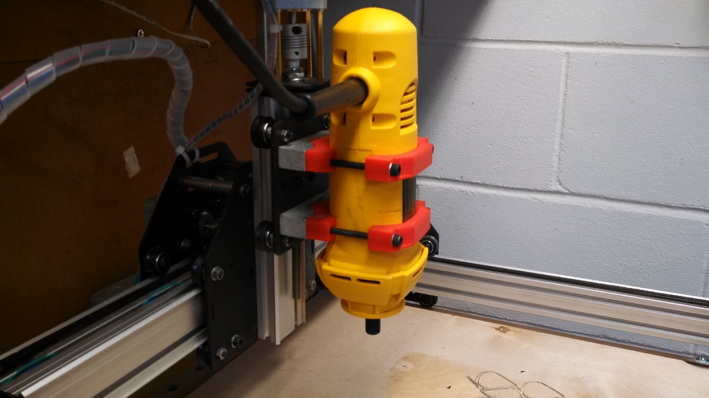 DW660 Mount for ShapeOko 2.