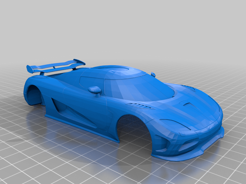Koenigsegg Shell for V16 OpenZ Chassis.