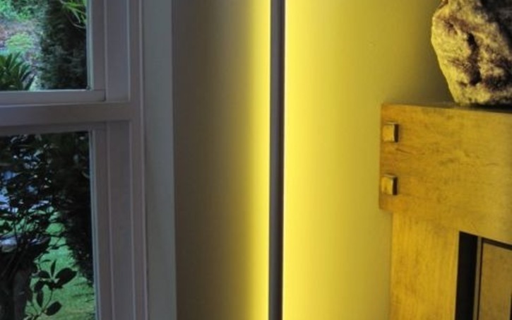 LED bar wall brackets