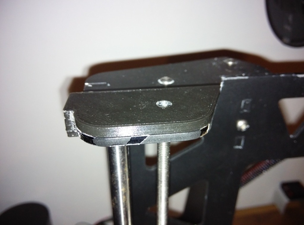 Prusa P3 Steel Z smooth and threated rod stop