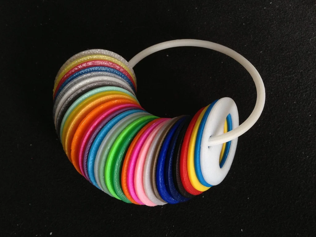 Filament Colour Sample Swatch