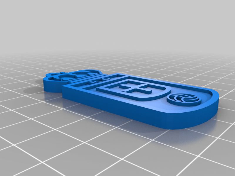 Real Oviedo Keyring