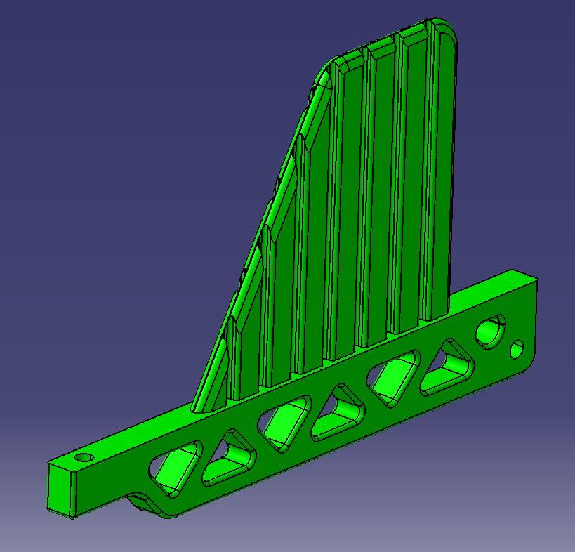 Surfboard Fin Box Base