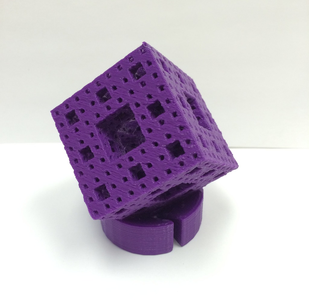 Customizable Menger sponge