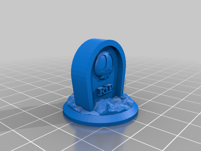 Krosmaster token Tombstone
