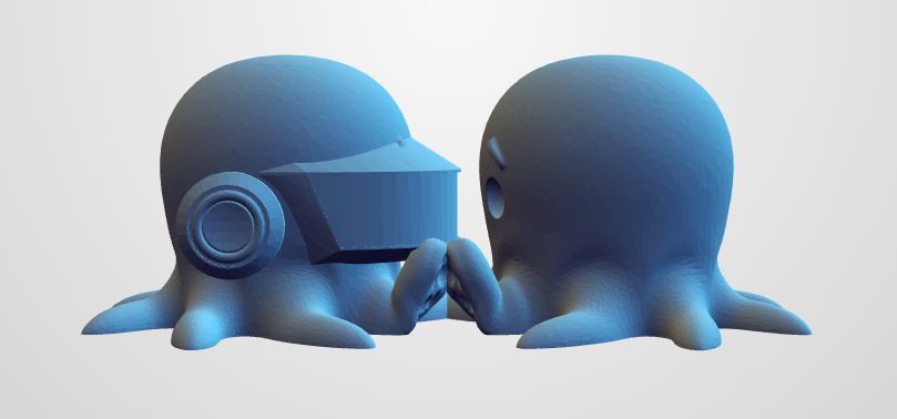 DaftPunkTopus Finds Love