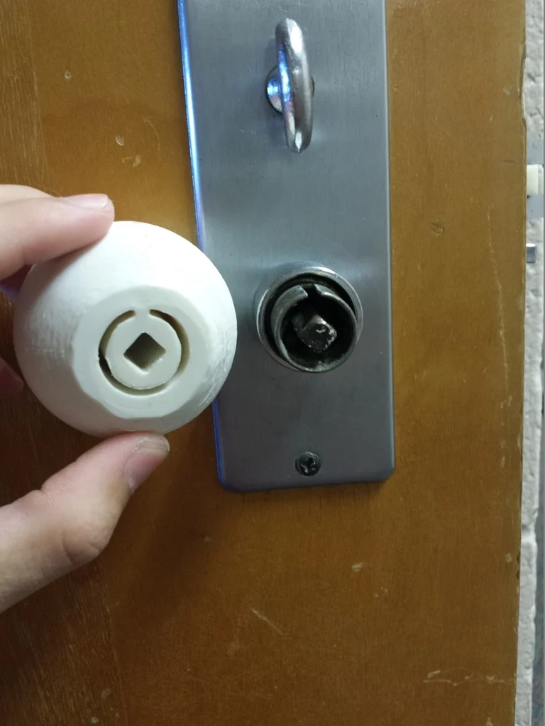 Dorm Room Door Knob