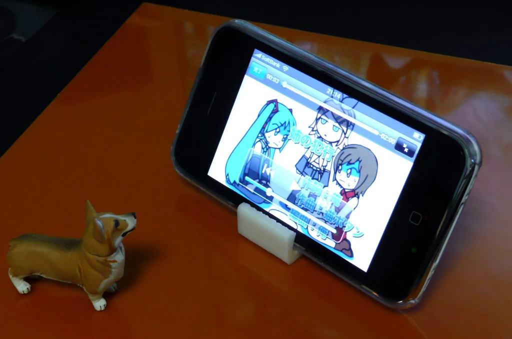 Mini stand for iPhone & iPod Touch