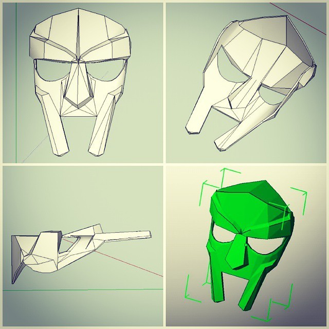 MF Doom's mask