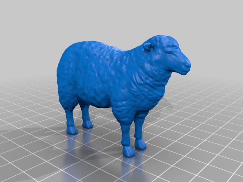 羊（Sheep）3Dデータ