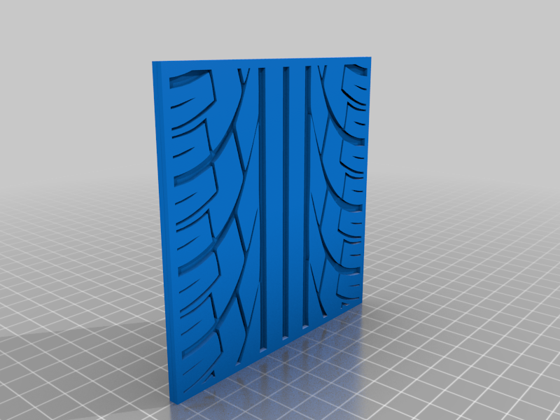 Tyre Track Coaster