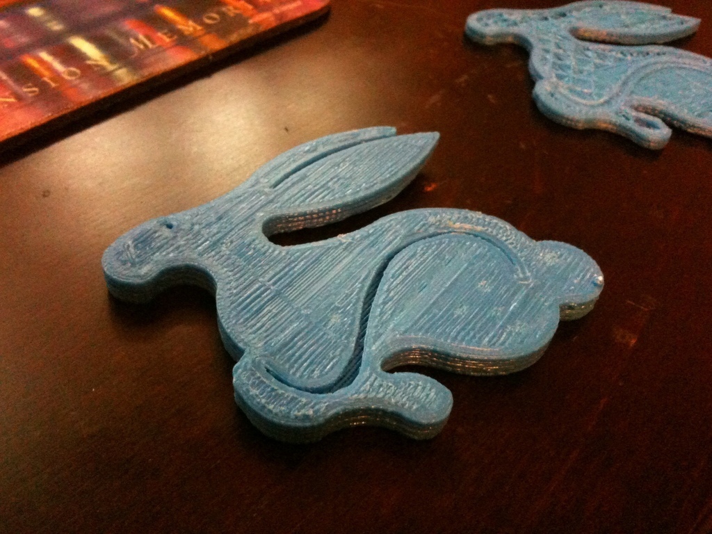 VW Rabbit Badge