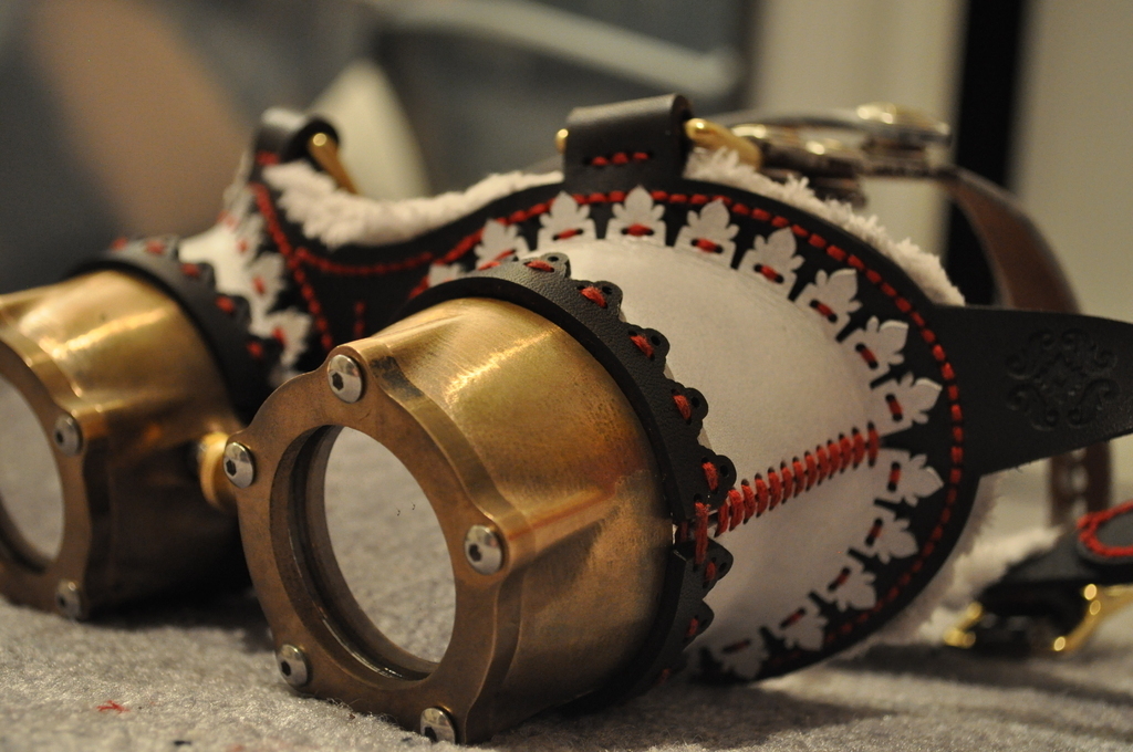 Steampunk Couture: CNC Goggles