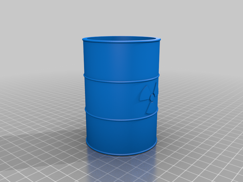 Nuclear Waste Drum