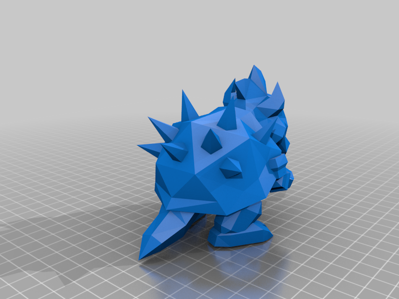 Low Poly Bowser