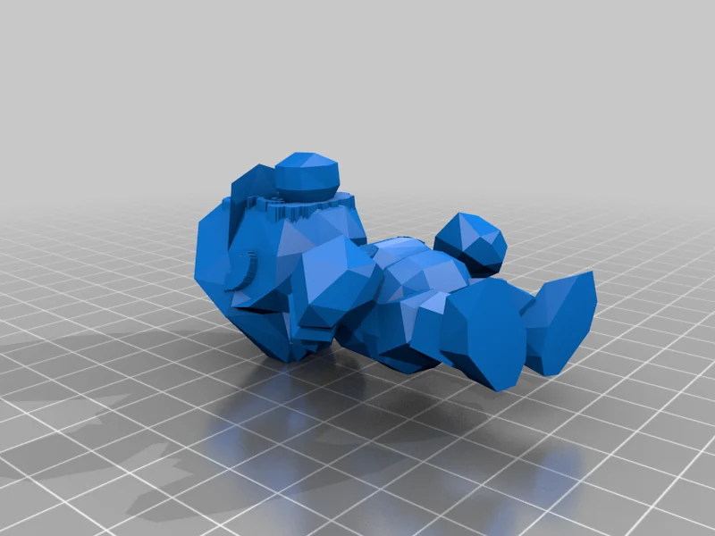 Super Mario 64 Mario (With Texture Geometry)