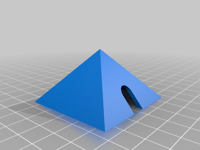 Pyramid with Pathway
