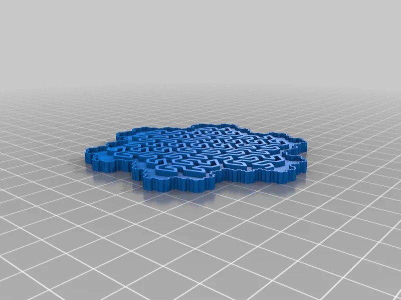 Gosper Curve Coaster