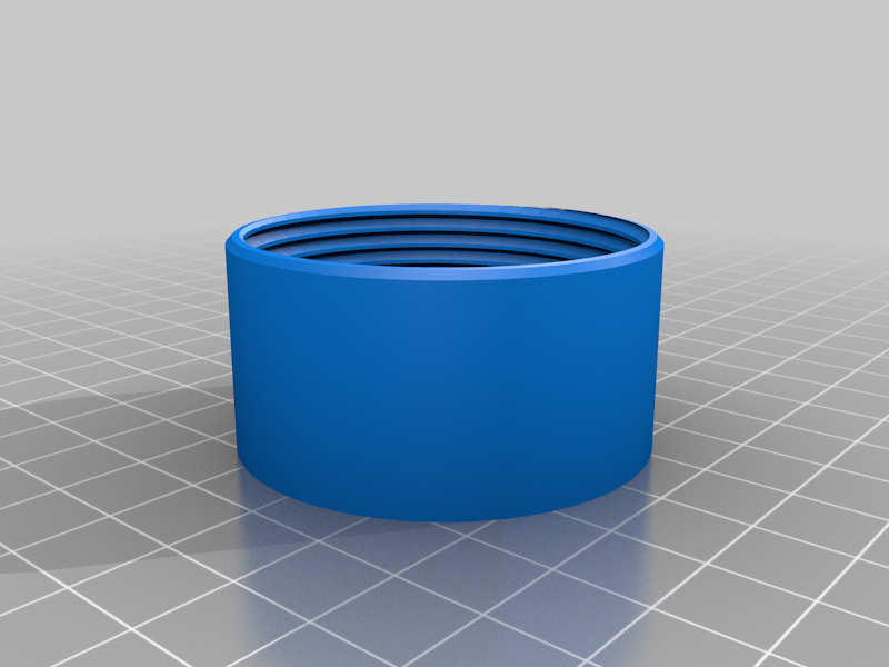 Parametric BSP drain pipe adapter