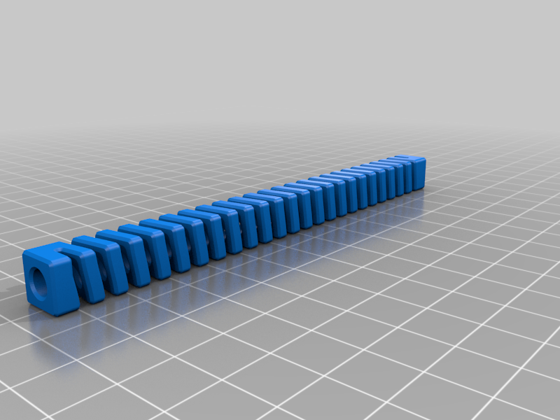 Squared spring - Cable guard