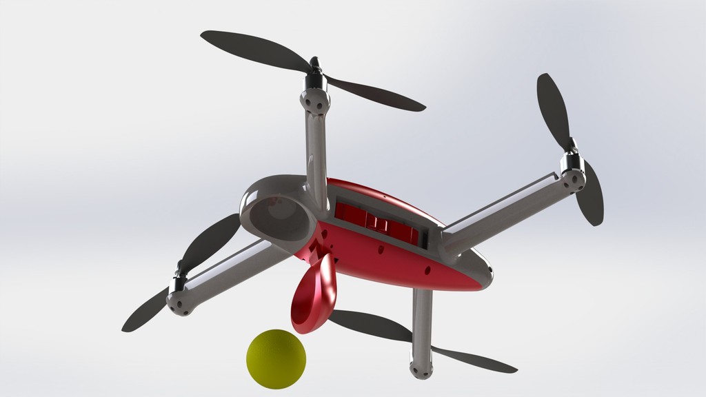High Speed Quad 10 inch props